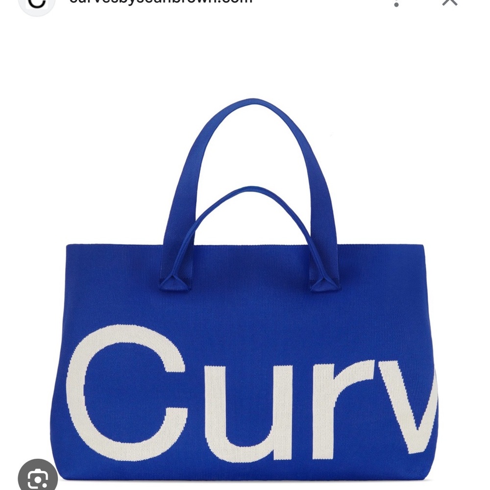 Blue Tote Bag